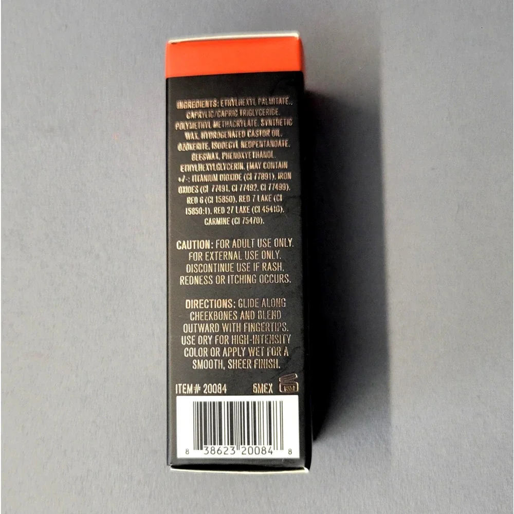Makeup Revolution The One Blush Stick Matte Rush 0.42 oz Multi-Use Cheeks Lips